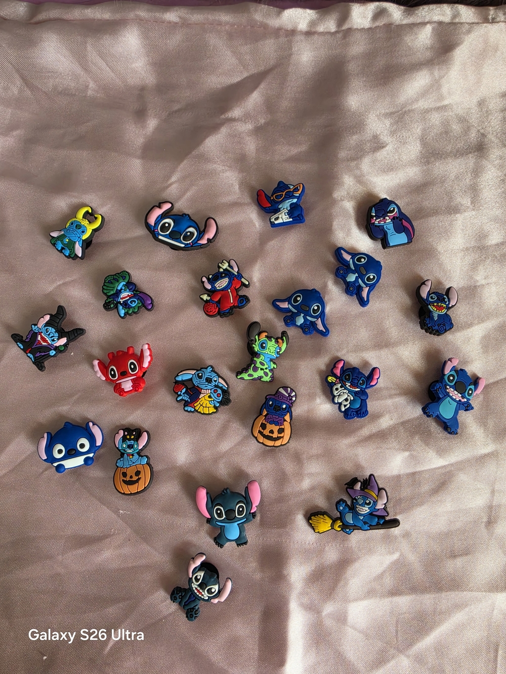New 21-Piece Disney Lilo & Stitch Shoe Charms Mega Bundle